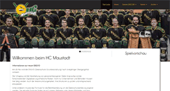 Desktop Screenshot of hc-maustadt.de